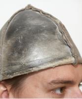  Medieval leather helmet 1 